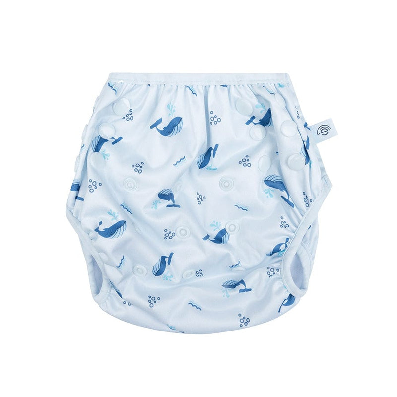 Bluewave | Blaue waschbare Schwimmwindel