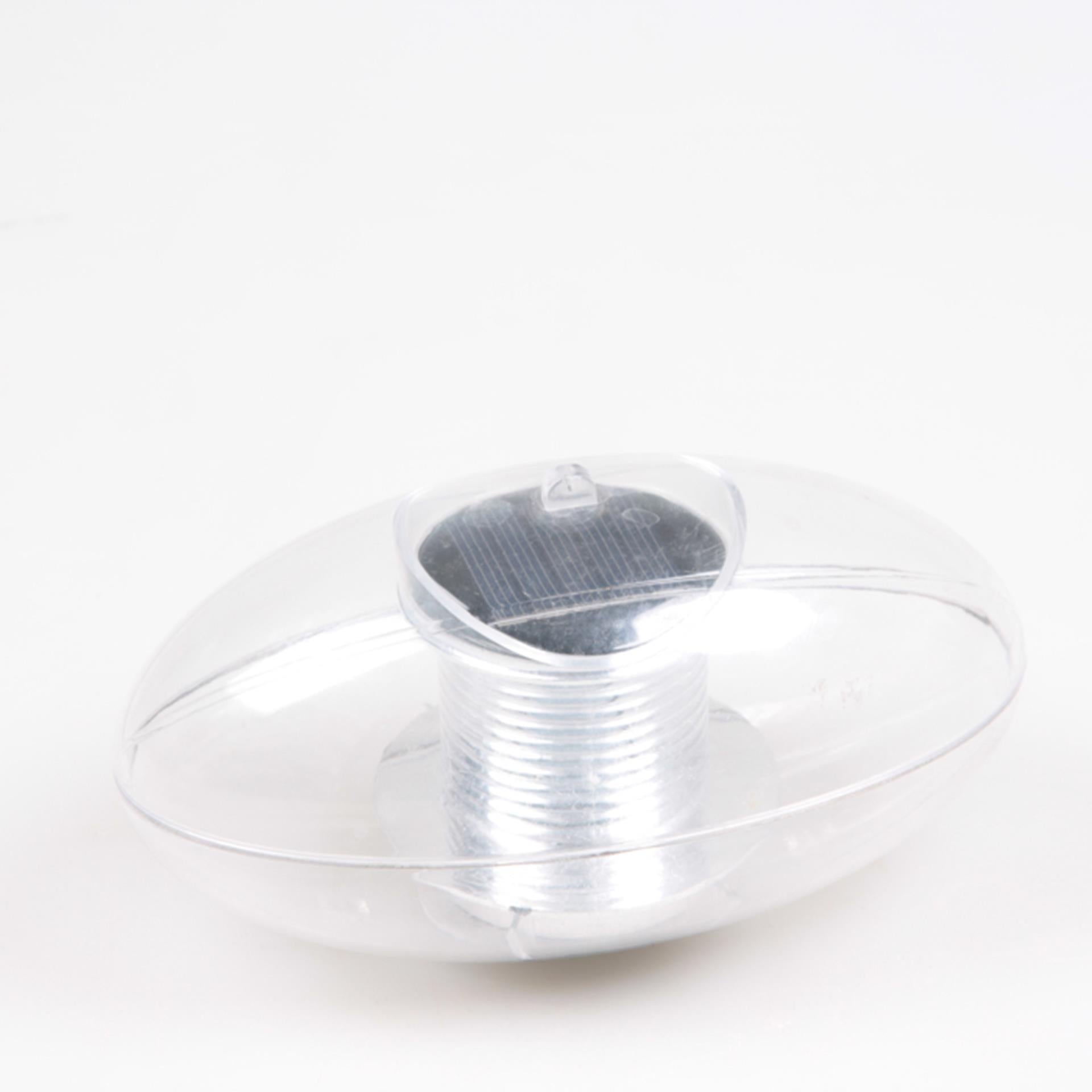 Justsun Solarschwimmer oval mit Licht 8x15x8cm
