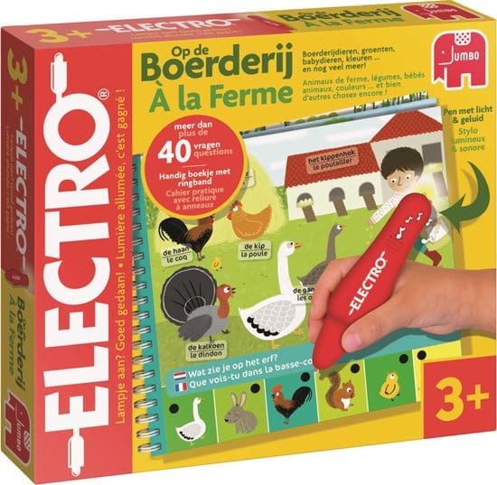 Jumbo Electro Wonderpen Mini Farm Farm Educational Game