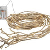 Juteseil 8x2 Meter mit Batterie 160 LED-Leuchten - 5510134