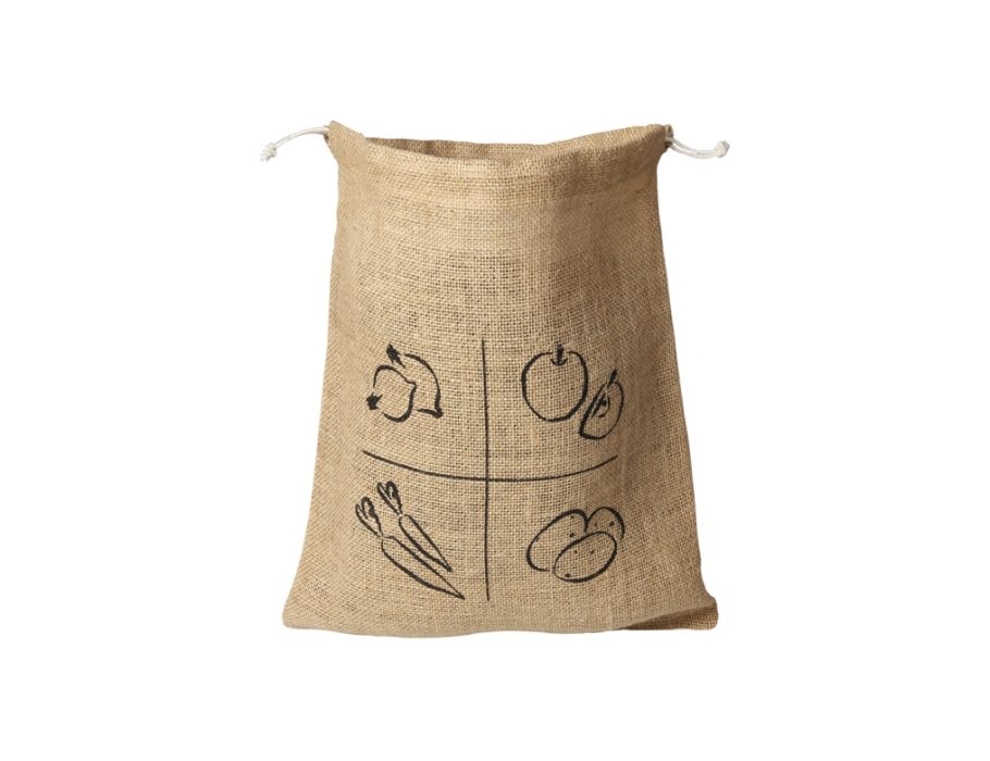 Ah! Tisch! Gemüsefruchtbeutel Jute Medium
