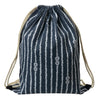 Clayre Eef Rucksack blau weiß 34x1x43cm