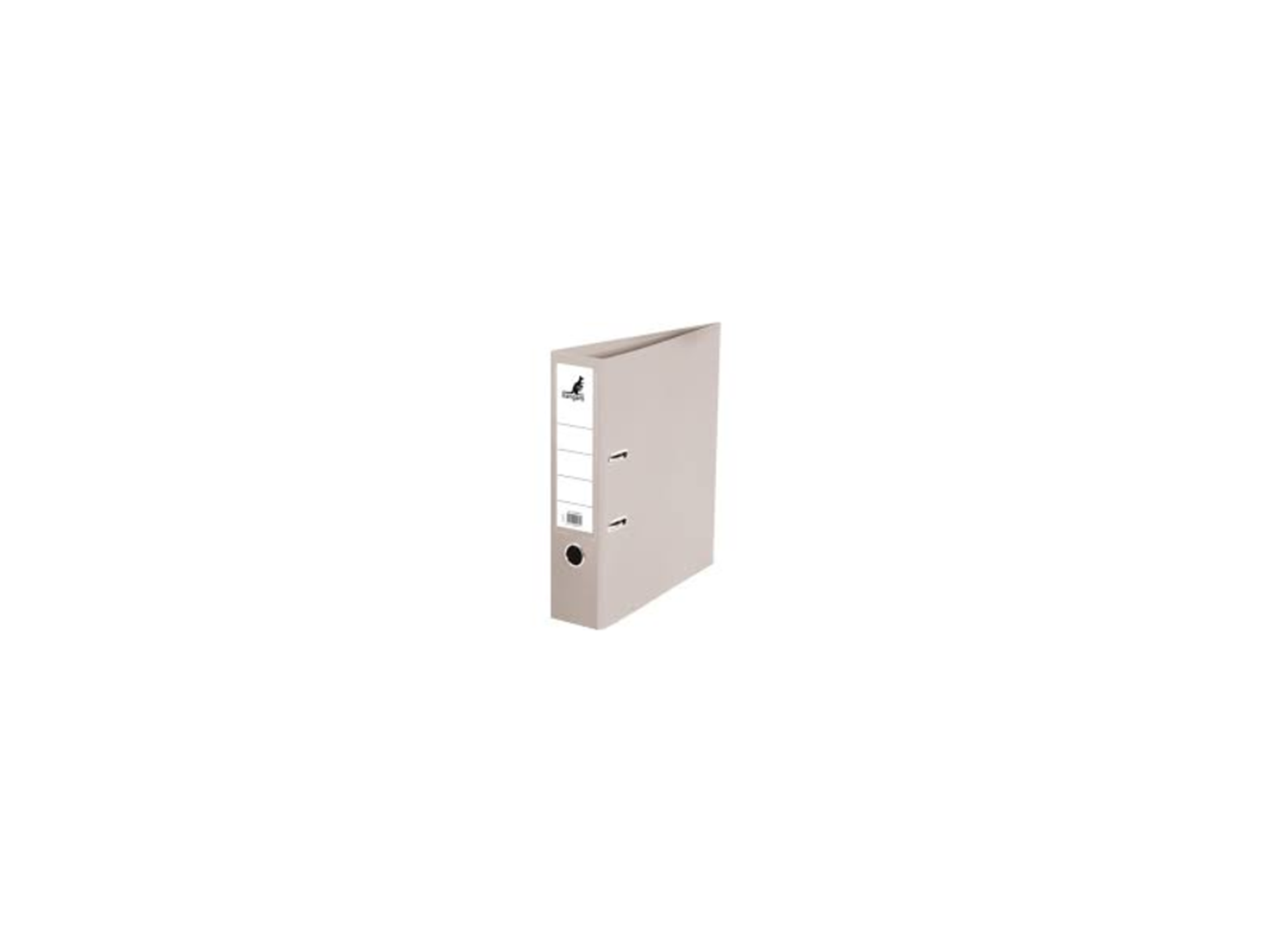 Kangaro-Ordner A4 2 Ringe 75 mm grau
