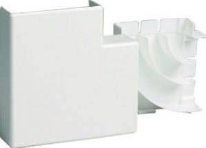 K40 flache Ecke weiß