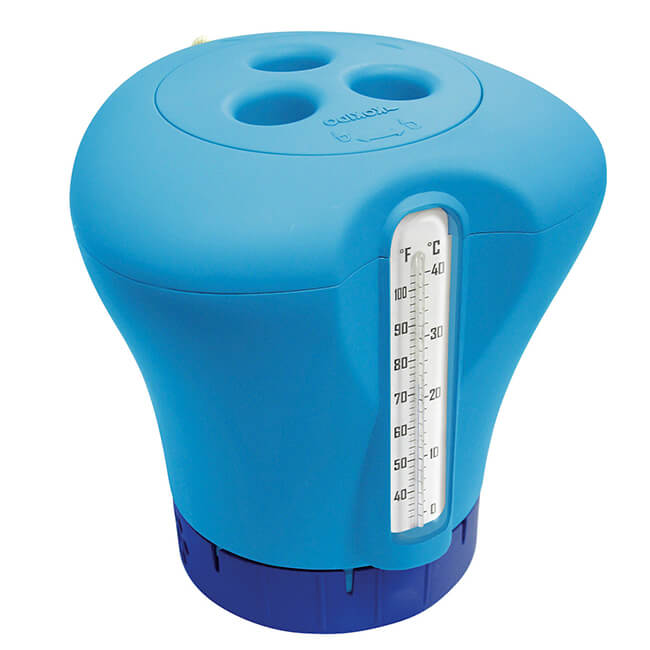 Komfortpool -Chlor -Treiber mit Thermometer