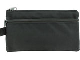 Känguru-Stiftetui flach, 22x12cm schwarz - afbeelding 1
