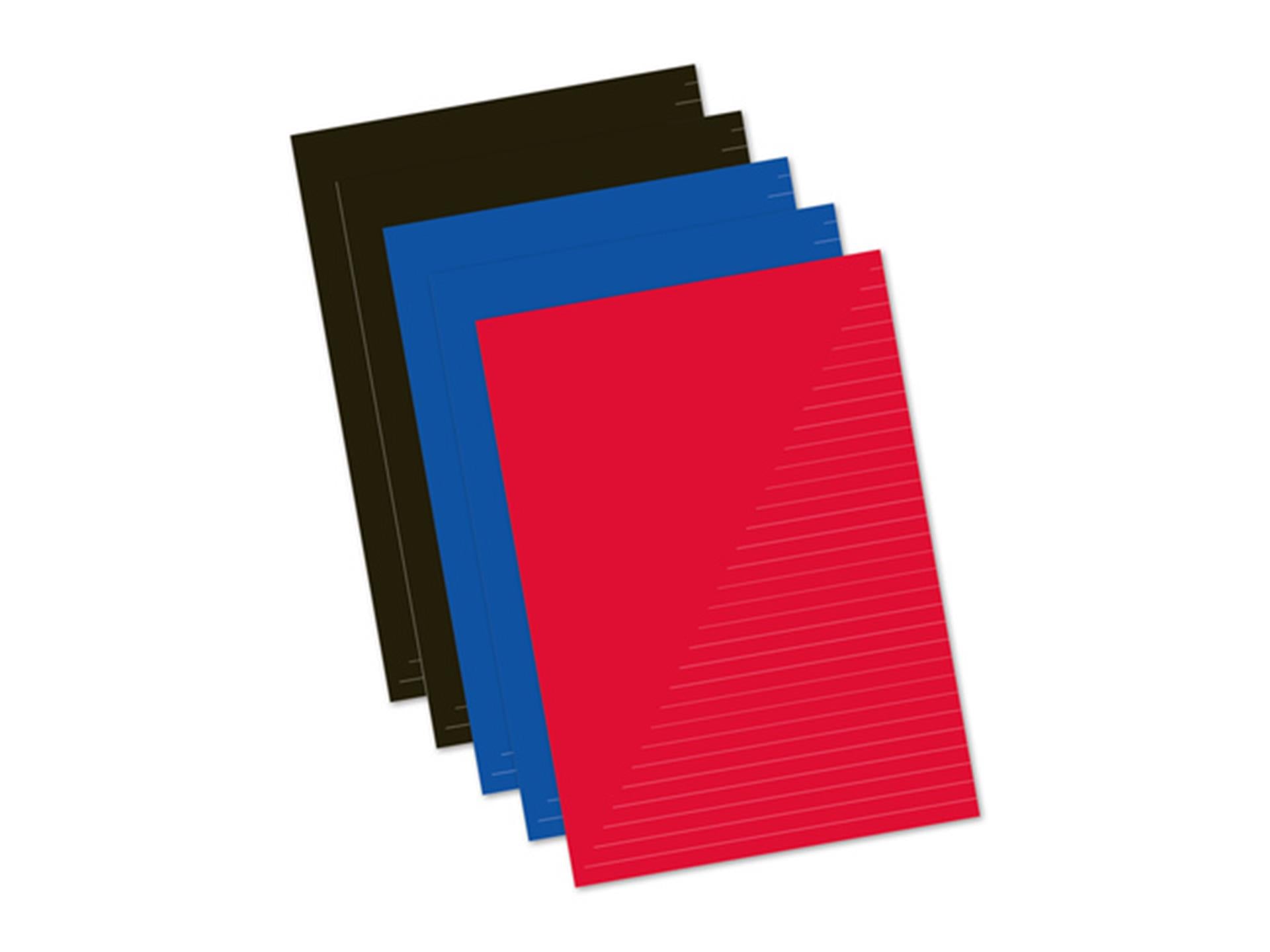 Kangaro Notizbuch A4 80 Seiten liniert Packung mit 5 Stück