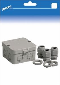 Kabelbox Attema AK1 + 3 Kabelverschraubungen M20 IP65 - 6634020