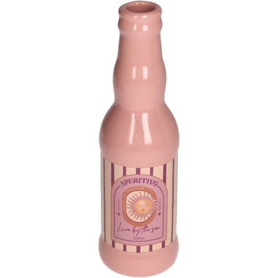 Kersten Vase Aperitif aus Keramik rosa H21,8 cm