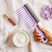 Tangle Teezer Throhrer Teezer Weit Zahnkamm für lockiges Haar lila - afbeelding 3