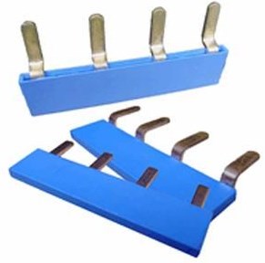 Kamrail 1 Phase 3pol. 17,8 mm gebogen, blau – 4000110