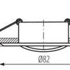 Kanlux Einbaustrahler 50mm verstellbar schwarz - 5013138