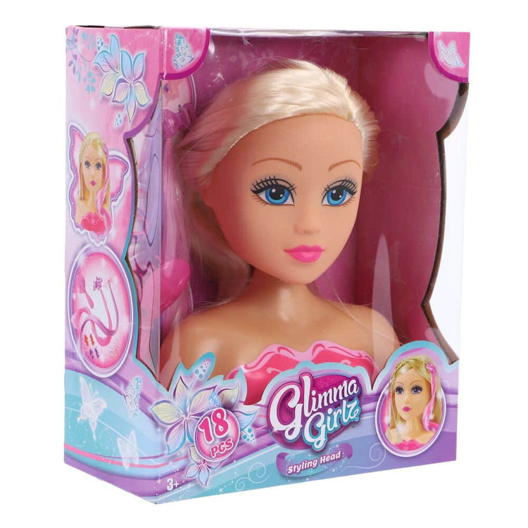 Glimma Girlz Kapkop, 22 cm Größe und 18-teilig ist