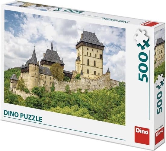 Puzzle Schloss Karlstejn in der Tschechischen Republik 500 Stücke