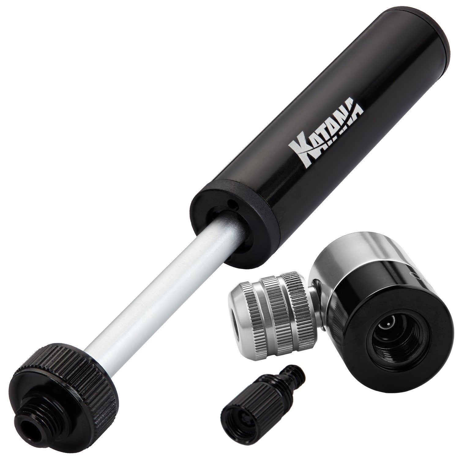 Katana Taifuns CNC-kombinierte CO2-Hybrid-Mini-Fahrradpumpe