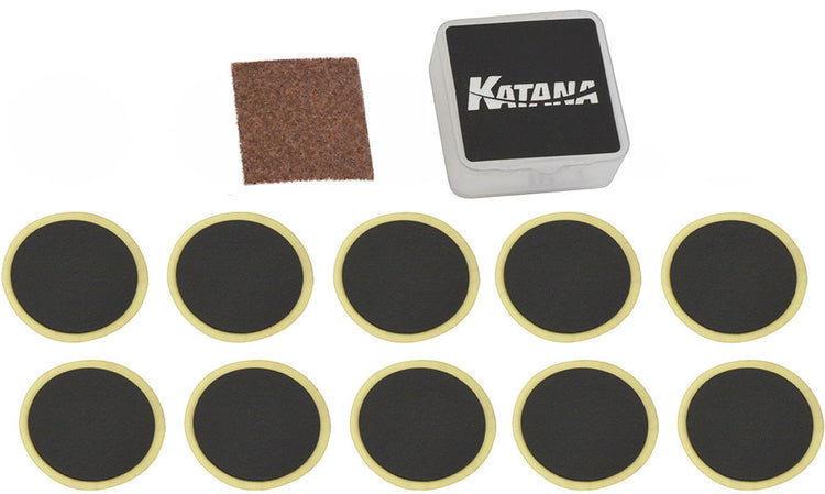 Katana GP-1 selbstklebende Flicken (10 Stück) Pannenreparaturset