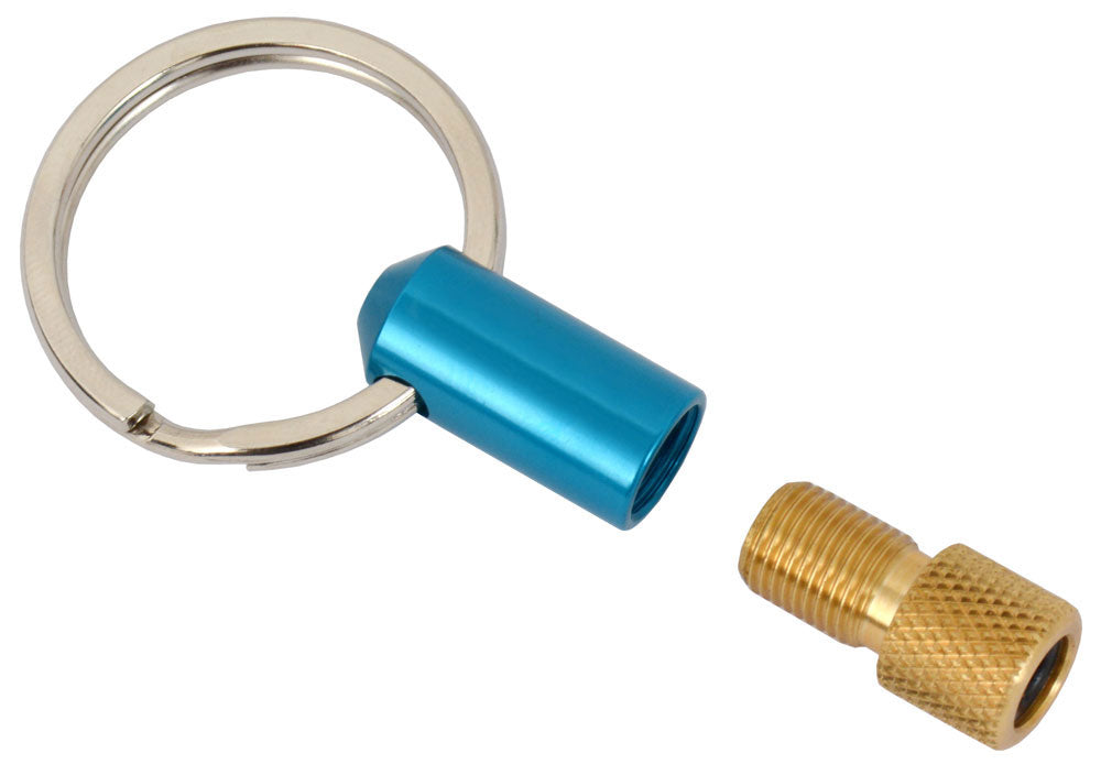 Katana-Schlüsselanhänger mit Ventiladapter