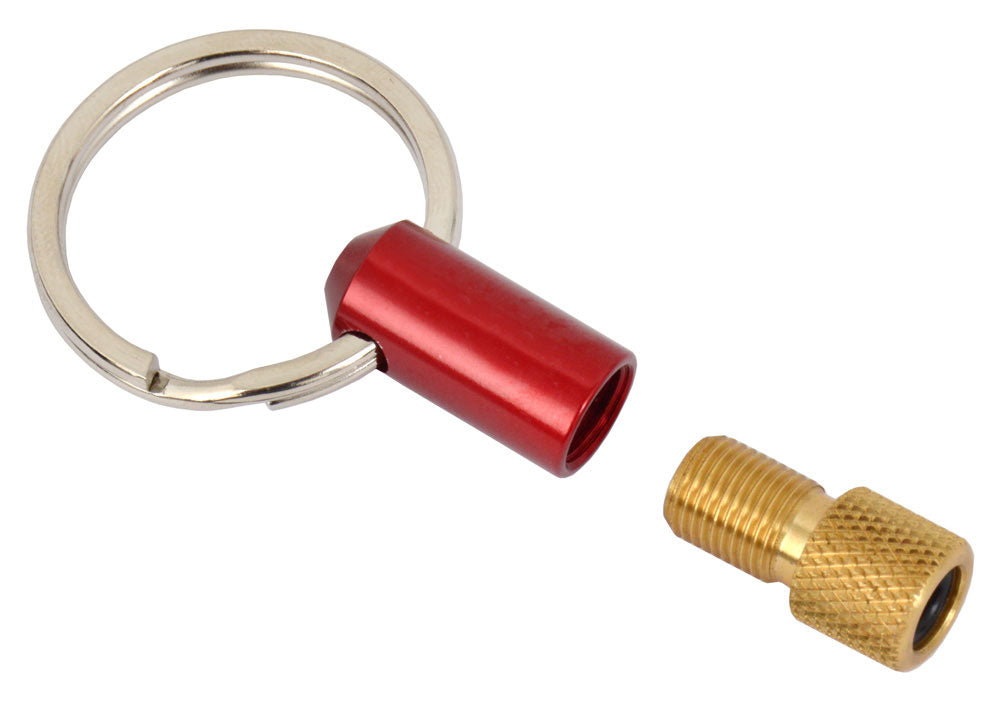Katana-Schlüsselanhänger mit Ventiladapter