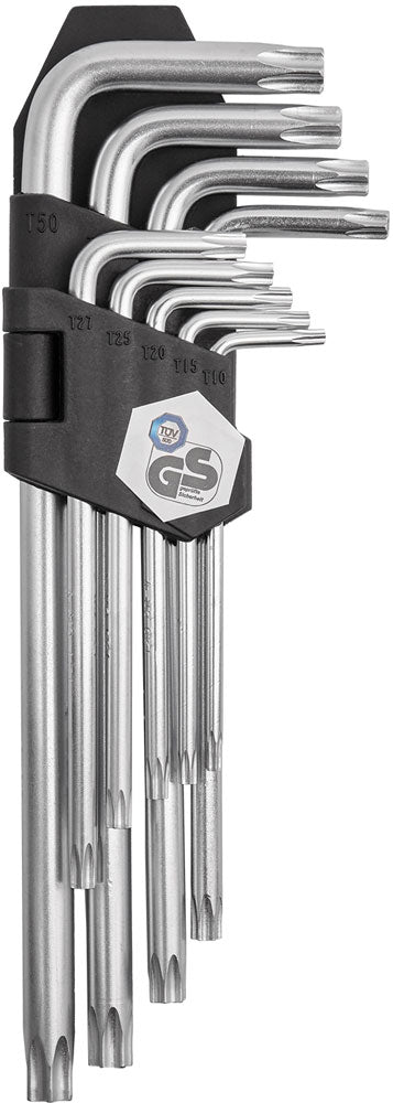 Katana Torx-Winkelschlüsselsatz mit Bohrung T10 - T50