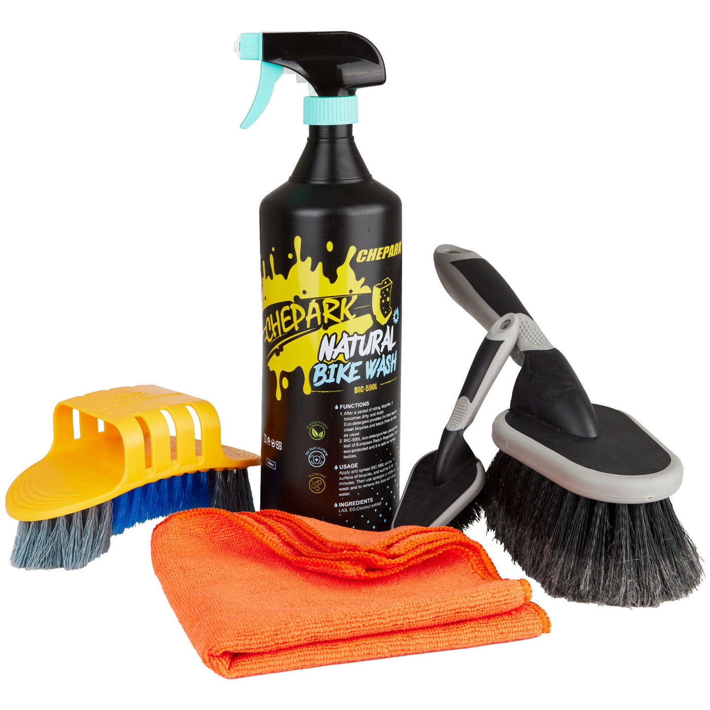 Katana Easy Clean 5-teiliges Reinigungsset mit Netzbeutel