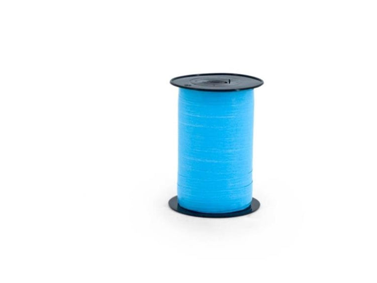 Globos Kräuselband 10mm 250mtr Hellblau