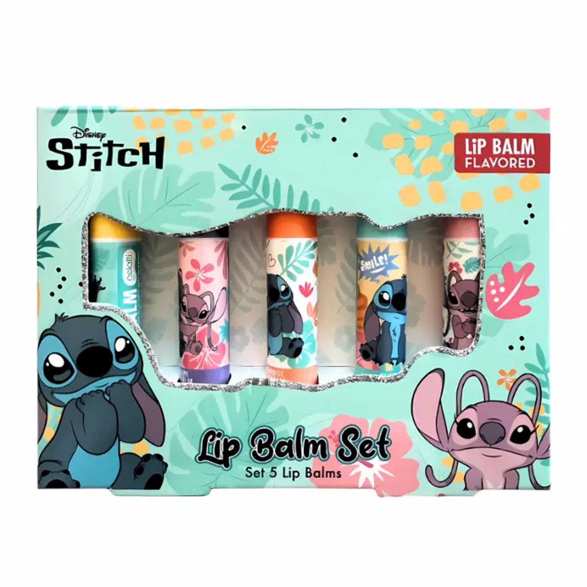 Stitch Disney Lippenbalsam-Set 5-tlg.