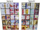 Weihnachtskarten 10 in Showbox + Umschlag ABC - afbeelding 1