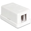 Delock Keystone Oberflächenbox 1 Port