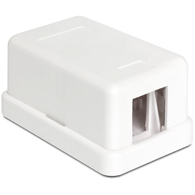Delock Keystone Oberflächenbox 1 Port