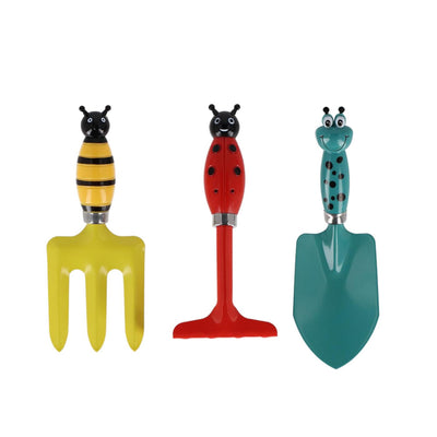Esschert Design Kinder-Werkzeugset Insekten 3-teilig