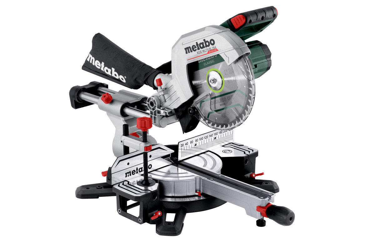 Metabo kgs 18 ltx bl 254 | Akku-Kappsäge | 254mm | 18v | Körper | ohne Ladegeräte