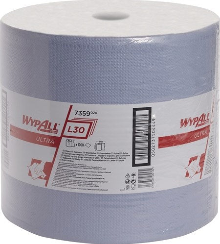 Kimberly-Clark-Tuch | L380xB350ca. mm | blau | 3-lagig | 1000 Stoffrad - 7359 - 7359