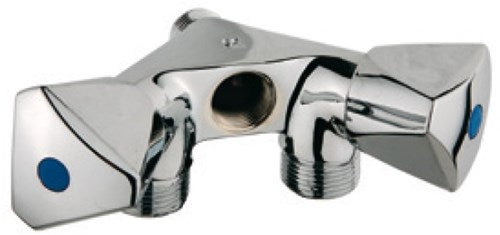 Kirchhoff Geräteanschluss-Wandventildose, 1 2 et x 3 4 et x 1 2 it, mit Rückschlagventil - 986321113