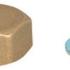 Kirchhoff Messing-Endkappe, glatt, mit Dichtung 3 4, für Verteilerauslass – 988524655