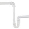 Kirchhoff Platzspar-Siphon aus Polypropylen für Waschbecken, 1 1 4 x 32 mm – 98833518