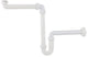 Kirchhoff Platzspar-Siphon aus Polypropylen für Waschbecken, 1 1 4 x 32 mm – 98833518