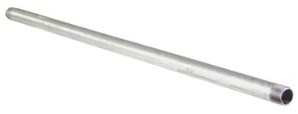 Kirchhoff Schmiedeeisen-Rohrnippel, verzinkt, 3 4 x 1000 mm, (23) - 989824155