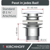 Kirchhoff Universal-Waschtisch-Ablaufgarnitur, Pop-Up 1 1 4 (5 4 ) | Chrom - 98807330