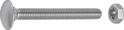 Connex Holzschraube M8x40 4 Stück A2 - KY4540840