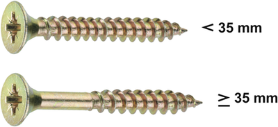 Connex PZ-Schraube 3,5x12 50 Stück VZ - KY3133512
