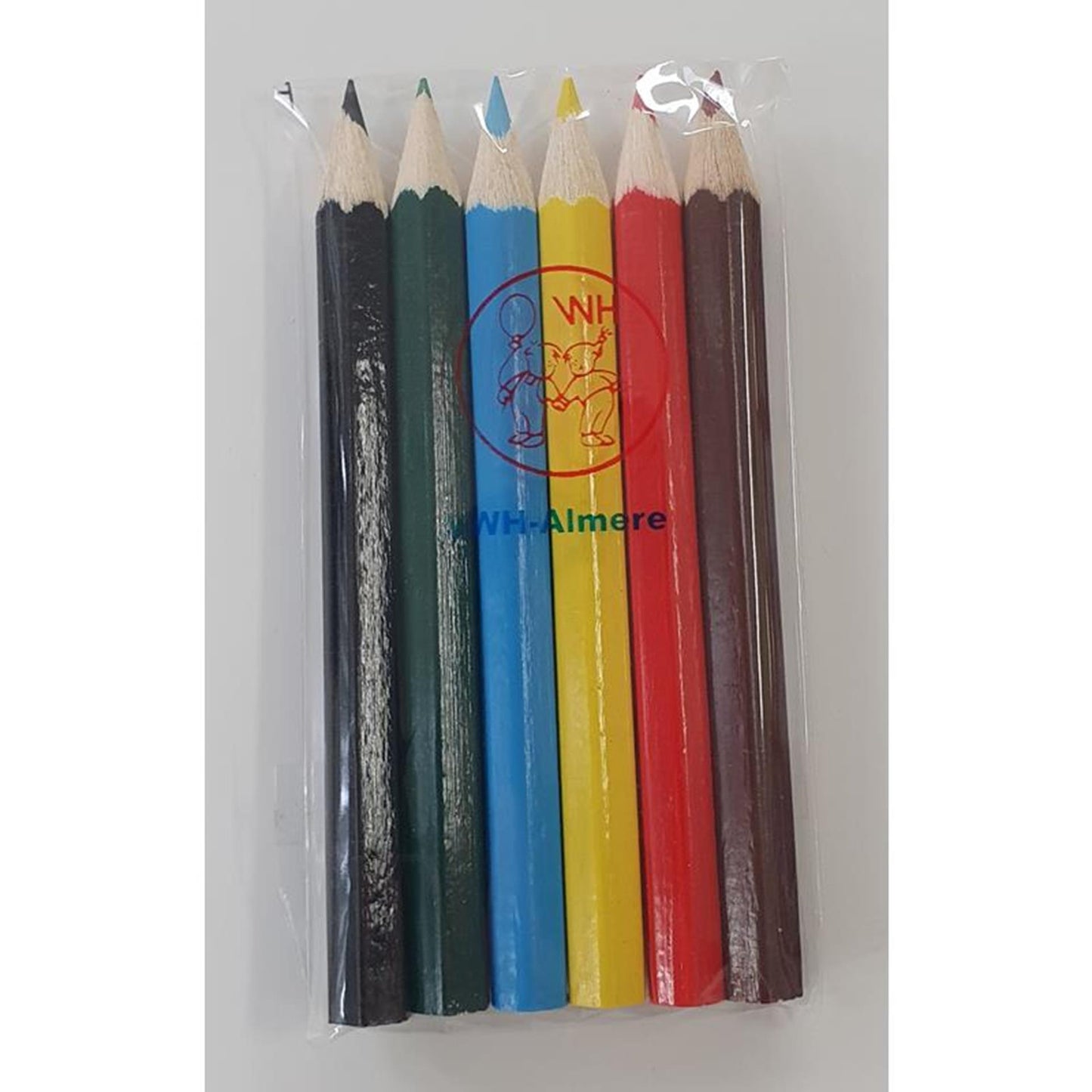 Mini-Buntstifte, 24 Federmäppchen à 6 Stück