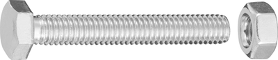 Connex Sechskant-Gewindebohrerschraube M10x50 20 Stück VZ - KK4081050