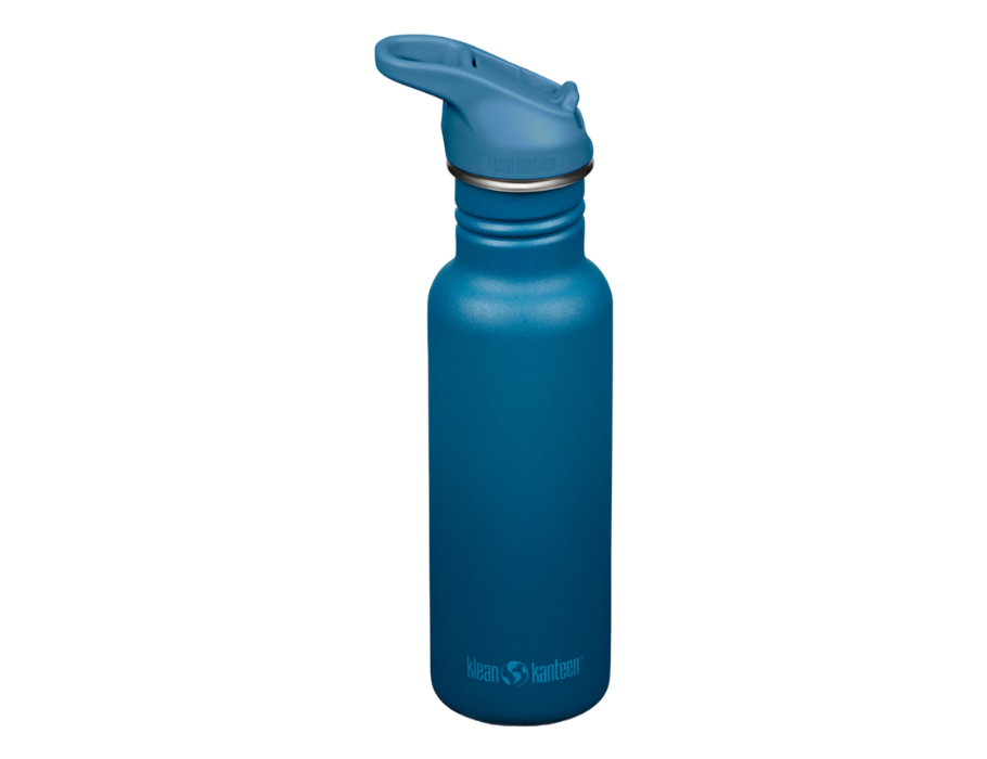 KLEAN Kanteen -Trinkflasche - Klassiker schmal - Sportkappe mit Flip - Corsair - 532 ml