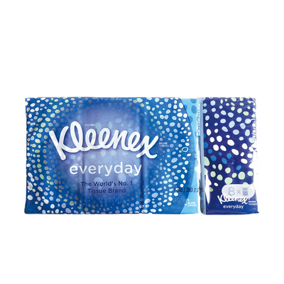 Kleenex-Taschentücher täglich 72 Stück