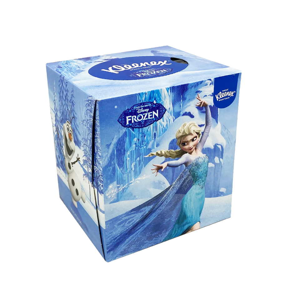 Kleenex-Taschen gefroren, 56 Stück