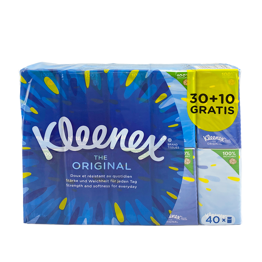 Kleenex-Taschentücher im Original 360 Stück