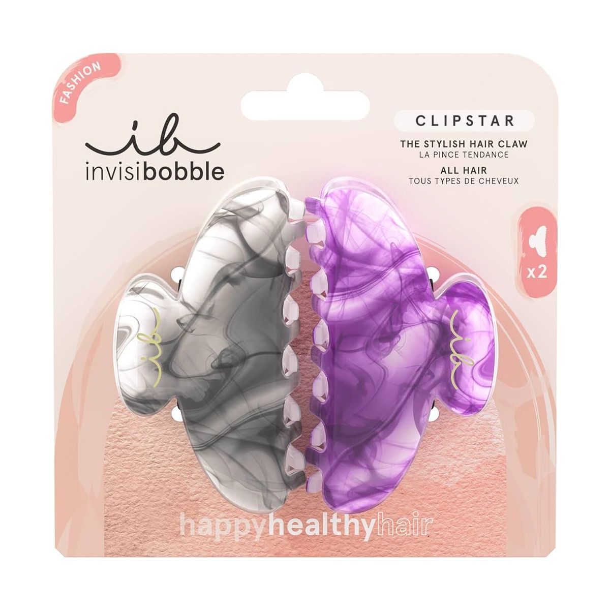 Invisibobble Invisibobble Clipstar mein Regenbus 2st.