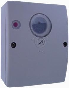 Klemko Aufputz-Dämmerungsschalter 230V 10A Lux einstellbar 5-10 Lux