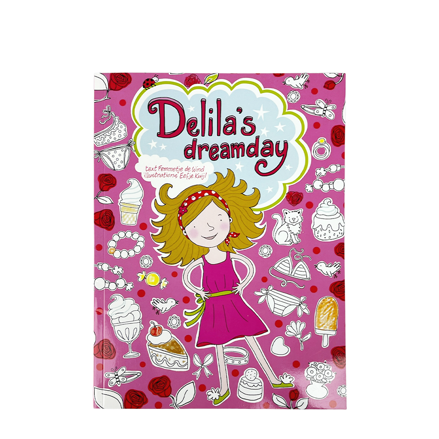Malbuch Delilas Dreamday Englisch