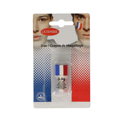 Goodmark Goodmark 3 in 1 Machen Sie up rot rot weiß blau 3.9gr